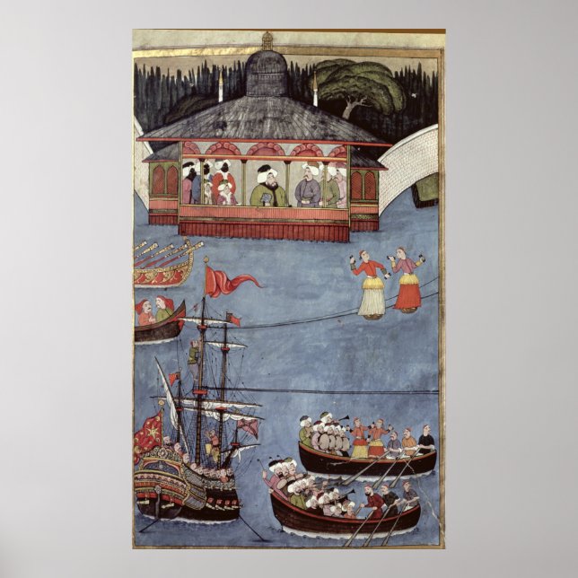 Nautical Festival before Sultan Ahmed III Poster (Front)
