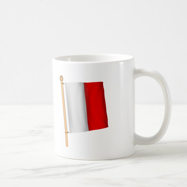 Nautical Flag 'H' Coffee Mug (Right)