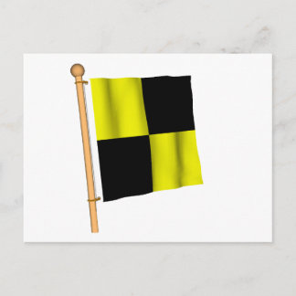 Nautical Flag 'L' Postcard