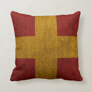 Nautical Flag Letter R Signal Cushion