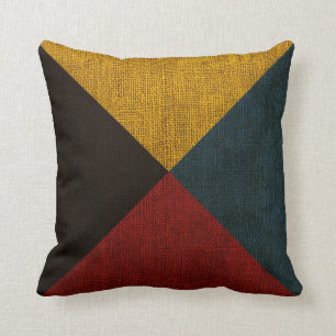 Nautical Flag Letter Z Signal Cushion