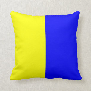 Nautical Flag Signal Letter K Cushion