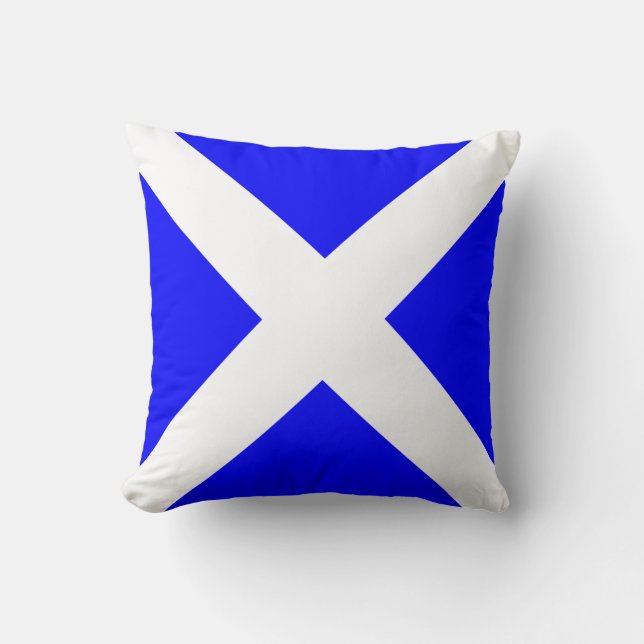 Nautical Flag Signal Letter M Cushion (Front)