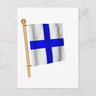 Nautical Flag 'X' Postcard