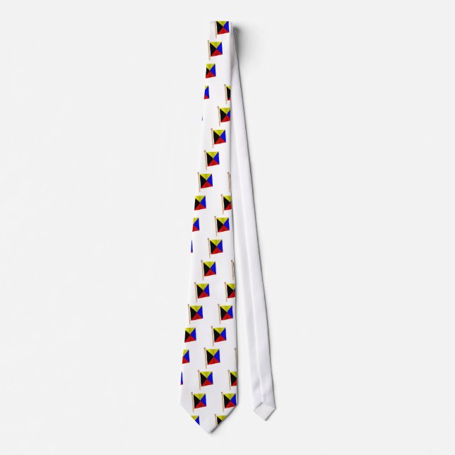Nautical Flag 'Z' Tie (Front)