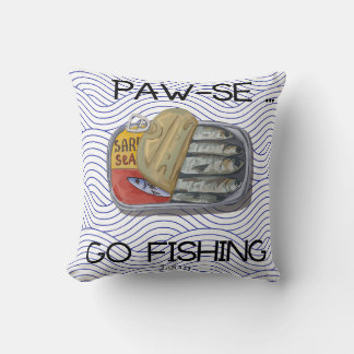 Nautical Humour for Pet Lovers Cushion