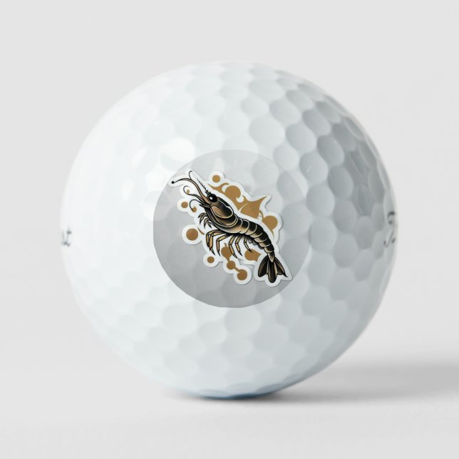 "Nautical Iconography" Golf Balls (Front)