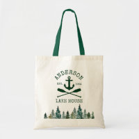Nautical Lake House Anchor Oars Pines