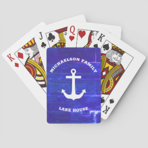 Nautical Lake House Playing Cards