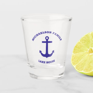 Nautical Lake House Shot Glass