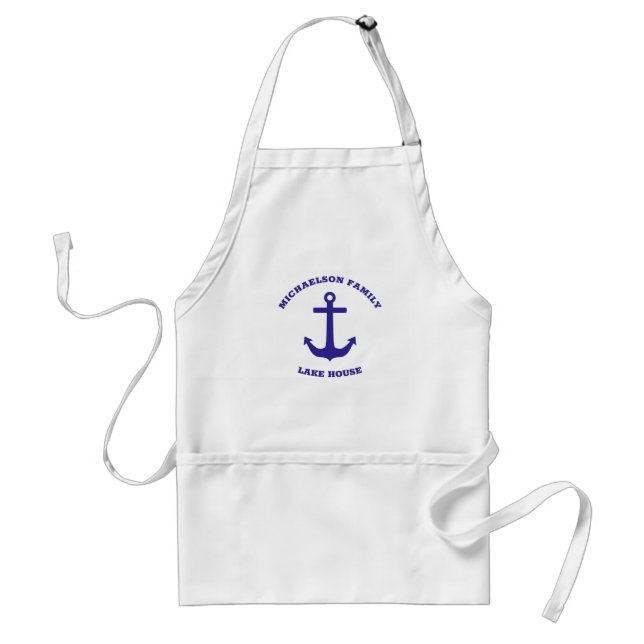 Nautical Lake House Standard Apron (Front)