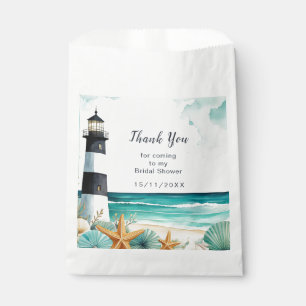 Nautical Lighthouse Bridal Shower Favour Bag