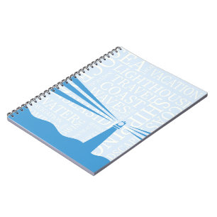 Nautical Lighthouse poster Notebook