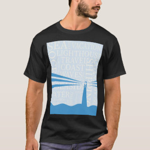 Nautical Lighthouse poster T-Shirt