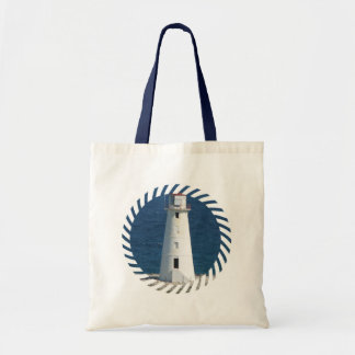 Nautical Lighthouse Tote Bag