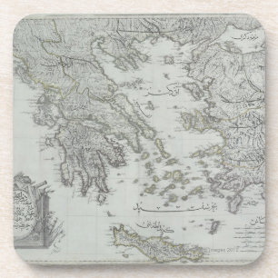 Nautical Map Coaster