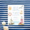 Nautical marine sailing boy budget baby shower