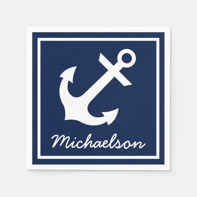 Nautical Napkin (Front)