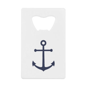 Nautical Navy Blue Anchor