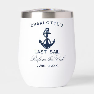 Nautical Navy Blue Anchor Bachelorette