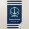 Nautical Navy Blue Anchor Custom Wedding
