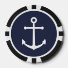 Nautical Navy Blue Anchor