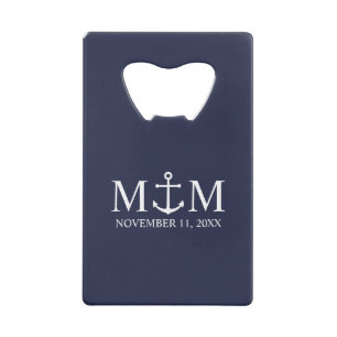 Nautical Navy Blue Anchor Wedding