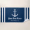Nautical Navy Blue Custom Boat Name
