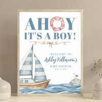 Nautical Ocean Boy Baby Shower