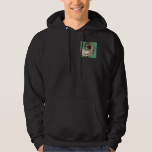 Nautical Octopus Tentacle Tattoo Art Hooded Zip Up Hoodie