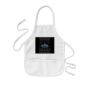 Nautical Party Christmas Design Kids Apron