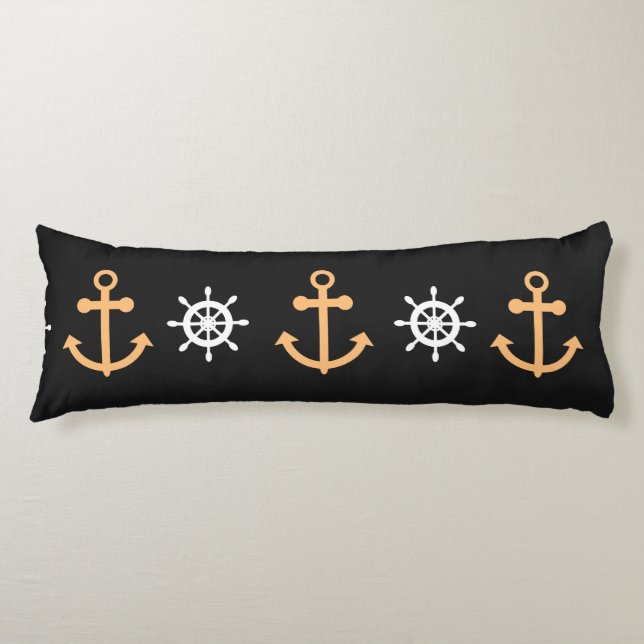 Nautical Pattern Body Cushion (Front)