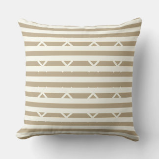 Nautical pattern cushion