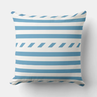 Nautical pattern cushion