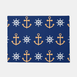 Nautical Pattern Doormat