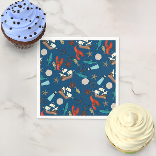 Nautical Pattern Napkin