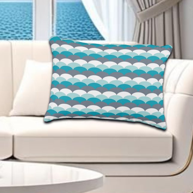 Nautical Pattern Seashells Decorative Cushion (Creator Uploaded)