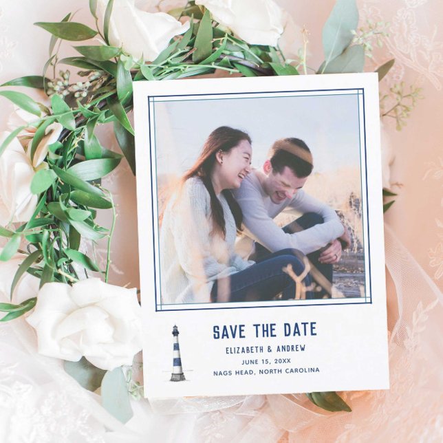 Nautical Photo Border Save the Date (Creator Uploaded)