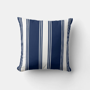 Nautical Pillow, Stripes, Blue Striped Pillows