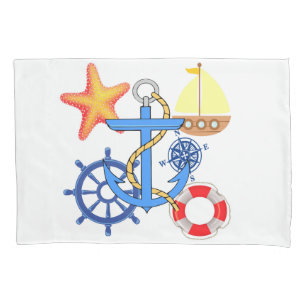 Nautical Pillowcase