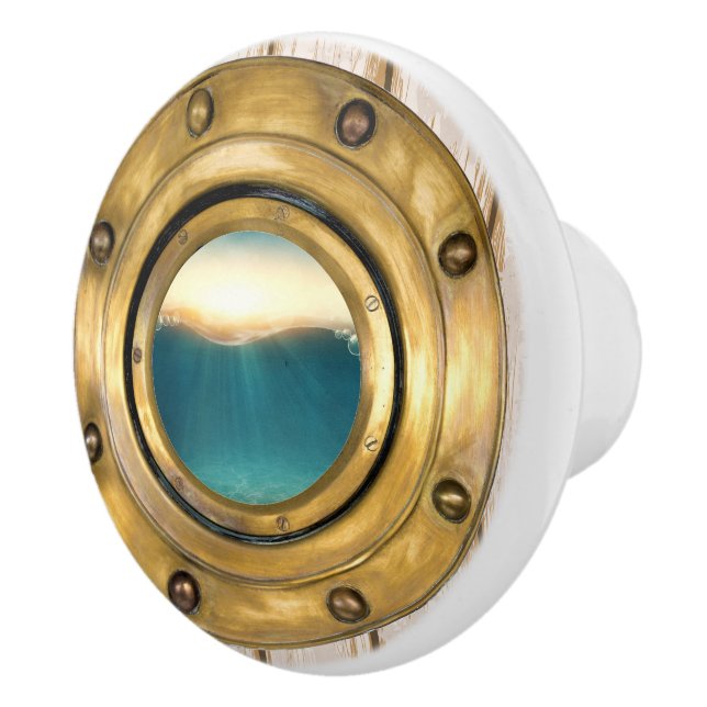Nautical Porthole Drawer Knobs (Right)