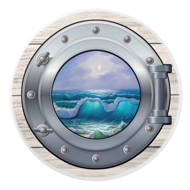 Nautical Porthole Drawer Knobs (Front)