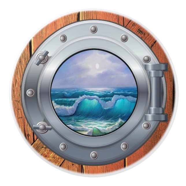 Nautical Porthole Drawer Knobs (Front)