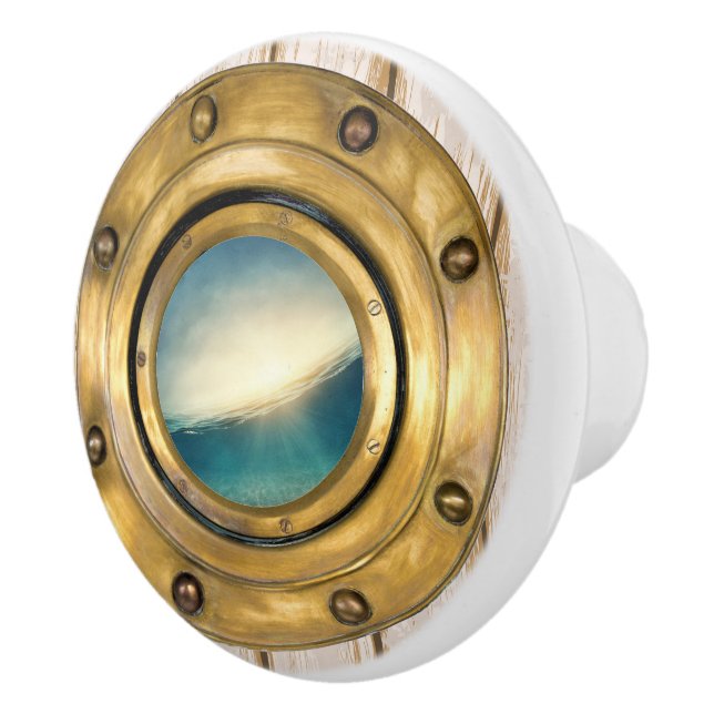 Nautical Porthole Drawer Knobs (Right)