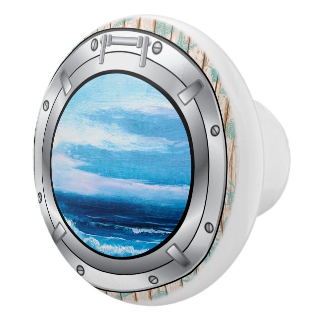 Nautical Porthole Drawer Knobs (Right)