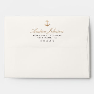 Nautical Pre-Addressed Envelopes