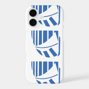 Nautical Racing Boats Blue White