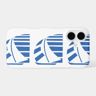 Nautical Racing Boats iPhone Case