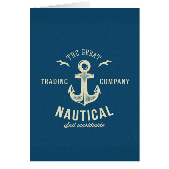 Nautical Retro Logo (Front)