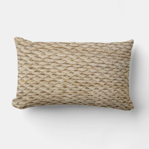 nautical rope design lumbar cushion